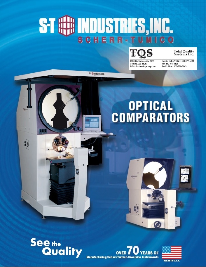 ST Comparator Catalog and Spec Sheets