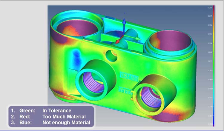 Part to CAD Surface Report